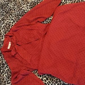 EVRI Burgundy Dress 1X